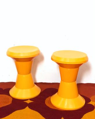 2 Sgabelli SPACE AGE Anni 70 By GIGANPLAST