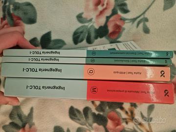 TOLC-I KIT Alpha test 2024 4 libri