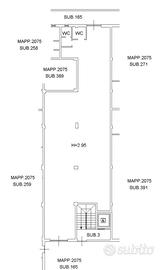 Via Verona, locale commerciale ad uso anche uffici