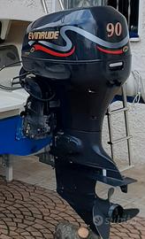 EVINRUDE fuoribordo 90 cv 2 tempi - RIBASSO