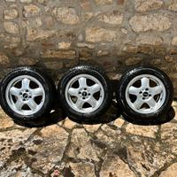 Ruote complete cerchi e gomme da 15 per mini