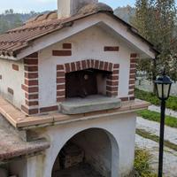 Forno pizza a legna LZ in muratura 