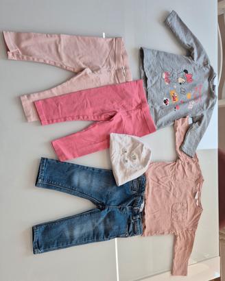Abbigliamento primaverile bambina 9-12 mesi