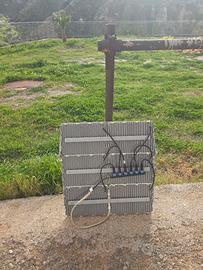 6 Fari  LED 600W Modulare, IP65 130 Im/W Osram 