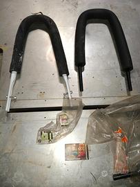 schienale portapacchi accessorio vespa nero bianco