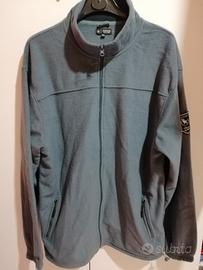 Giacca felpa pile tg XXL full zip Coveri unisex