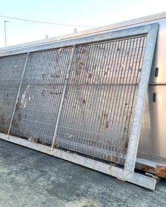 cancello carraio zincato scorrevole usato