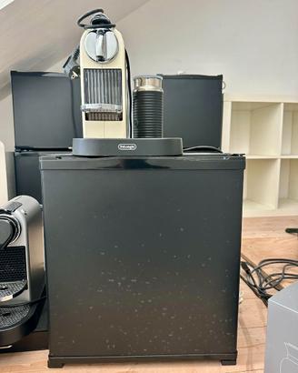 mini frigo e nespresso