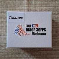 Webcam treppiedi Tisoutec Full HD 1080p nuovo