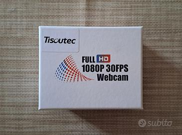 Webcam treppiedi Tisoutec Full HD 1080p nuovo