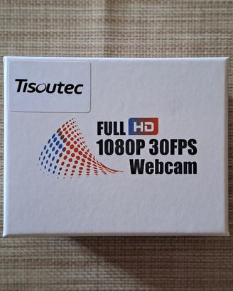 Webcam treppiedi Tisoutec Full HD 1080p nuovo