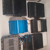 amplificatore e subwofer 