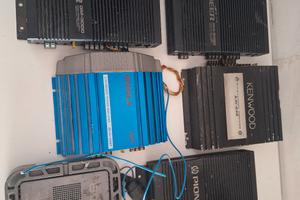 amplificatore e subwofer 