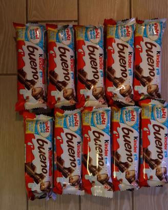STOCK 30 PEZZI KINDER BUENO