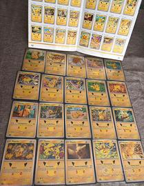 Lotto quasi completo Pikachu 30° Anniversario