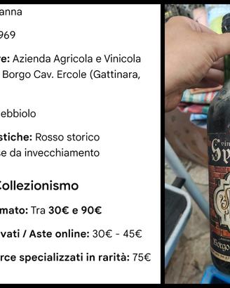 Vino da collezionismo