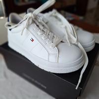 Scarpa lacci bianco Tommy Hilfiger taglia 36