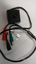 TELECAMERA miniaturizzata pinhole