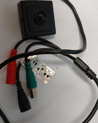 TELECAMERA miniaturizzata pinhole