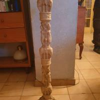 Colonna portafiori portavaso stile indiano