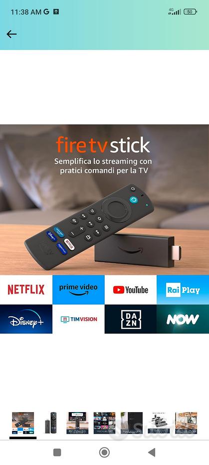 Acquista  Fire TV Stick Chiavetta streaming con comando vocale Alexa  da Conrad