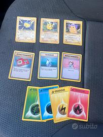 Lotto carte pokemon pikachu vintage