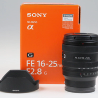 SONY 16 25mm f 2.8 G garanzia