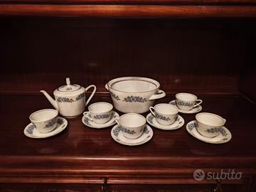 Servizio da tè/caffè vintage in porcellana