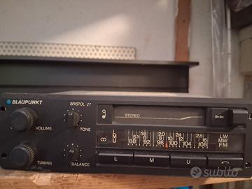 Autoradio Blaupunkt anni 80 Bristol 27