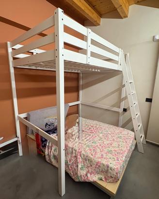 Struttura letto una piazza e mezza