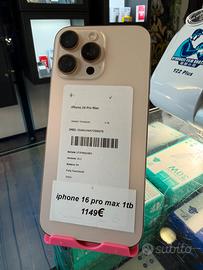 IPHONE 16 PRO MAX 256B