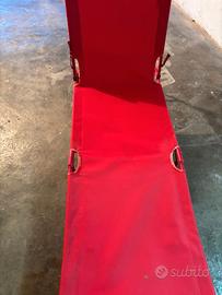 sdraio pieghevole grande in stoffa