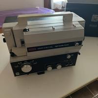 Proiettore pellicola super 8 con film