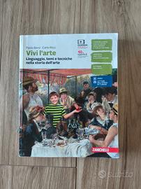 libro Vivi l'arte per scuole medie 