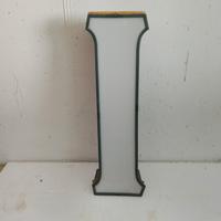 lettera scatolata vintage metallica 