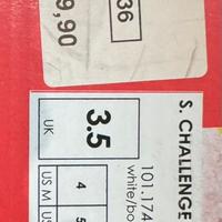 Diadora scarpe bianche e viola  numero 36