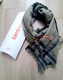 sciarpa kaki Tantrend nuova 