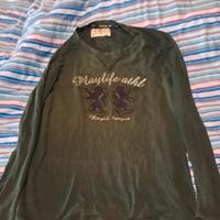 Maglia maniche lunghe, verde, M, playLife