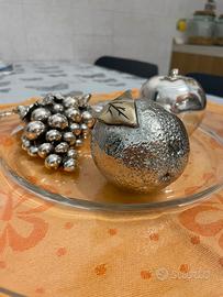 Set decorativo di lusso 4 pezzi - frutta e rose