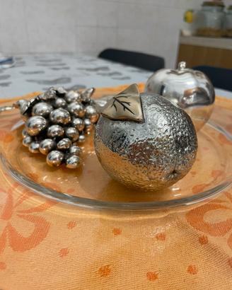 Set decorativo di lusso 4 pezzi - frutta e rose