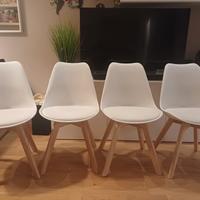 n. 4 Sedie  in stile scandinavo  