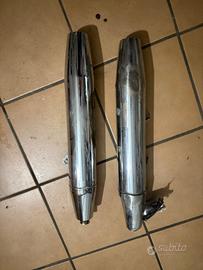 Silenziatori originali Yamaha Drag Star 650