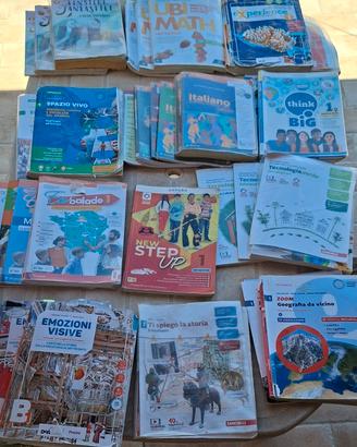 Lotto libri scolastici PRIMA MEDIA-con codice ISBN