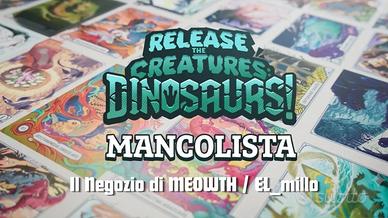 Mancolista Release the Creatures: Dinosaurs!