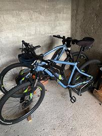Coppia di MTB elettriche Decathlon  E-ST 100 S-L