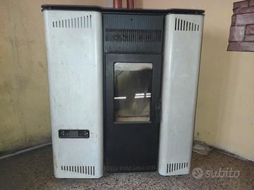 Vulcania stufa a pellet canalizzata Slim L2 kW 12 