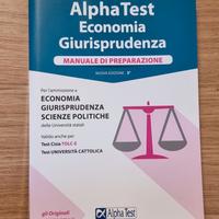 Alpha Test economia e giurisprudenza 