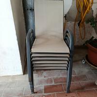 Sedie da giardino 