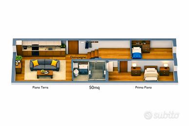 Trilocale in zona centrale disponibile