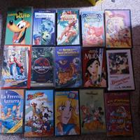 Lotto Blocco stock 30 vhs cartoni animati Disney